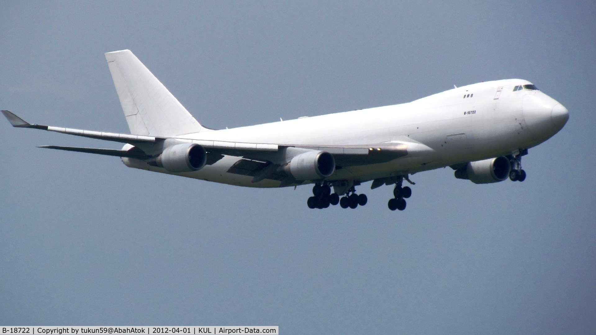 B-18722, 2006 Boeing 747-409F/SCD C/N 34265, China Airlines Cargo
