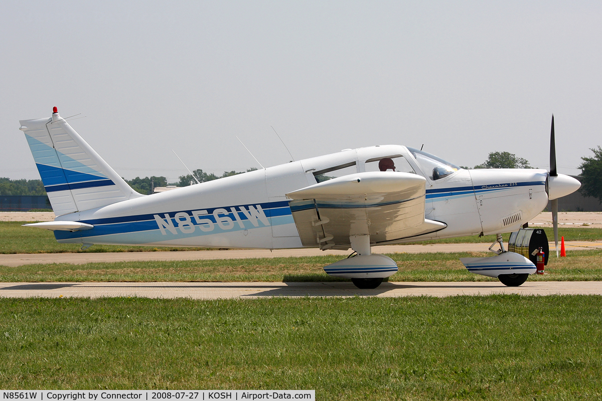 N8561W, 1963 Piper PA-28-235 C/N 28-10059, EAA Airventure 2008.