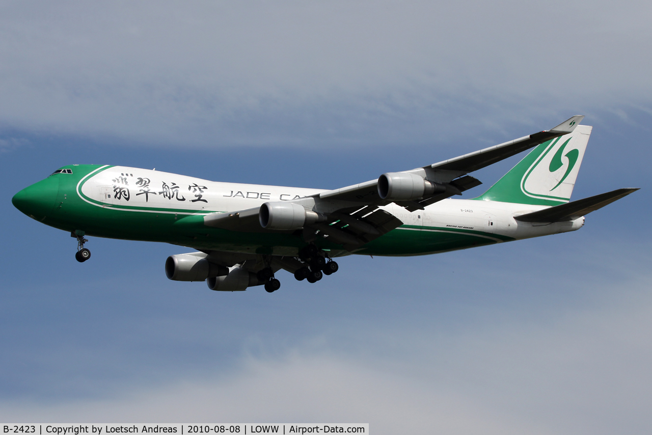 B-2423, 2008 Boeing 747-4EVF/ER/SCD C/N 35174, Jade Air Cargo