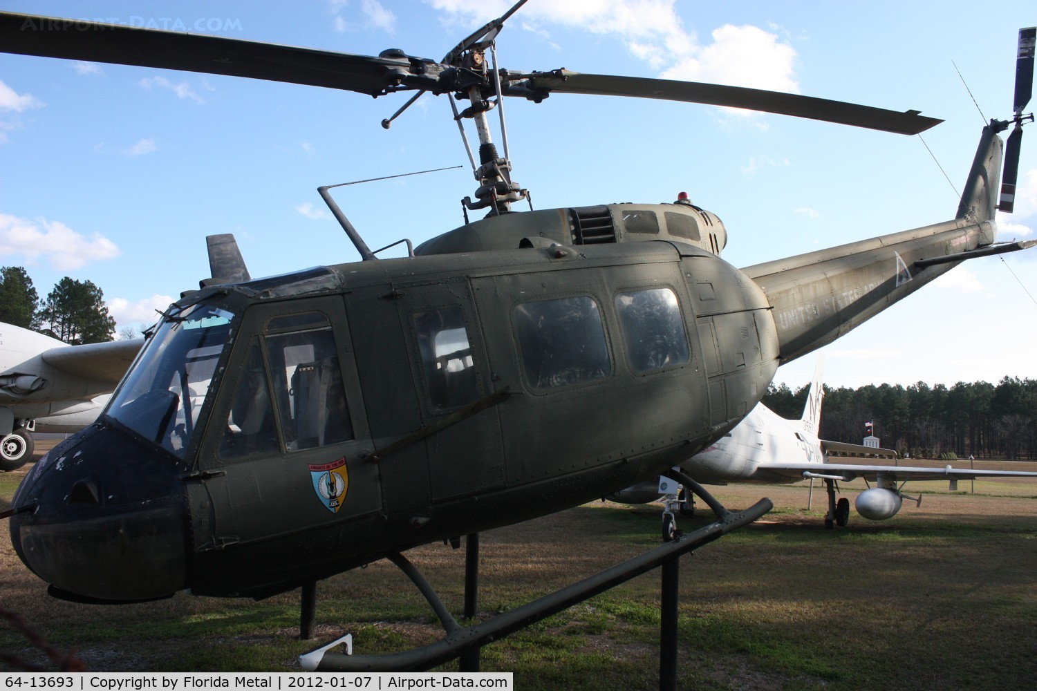 64-13693, 1964 Bell UH-1D Iroquois C/N 4400, UH-1D in Georgia Veterans Park Cordele GA