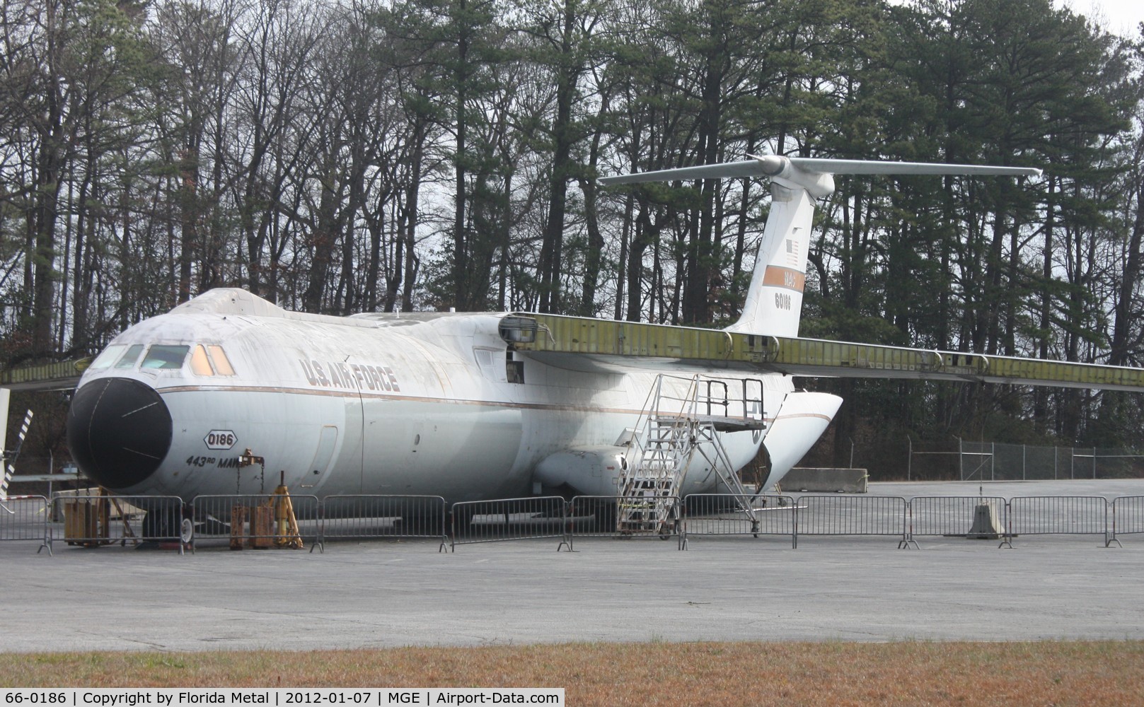 66-0186, 1966 Lockheed C-141A Starlifter C/N 300-6212, YC-141A