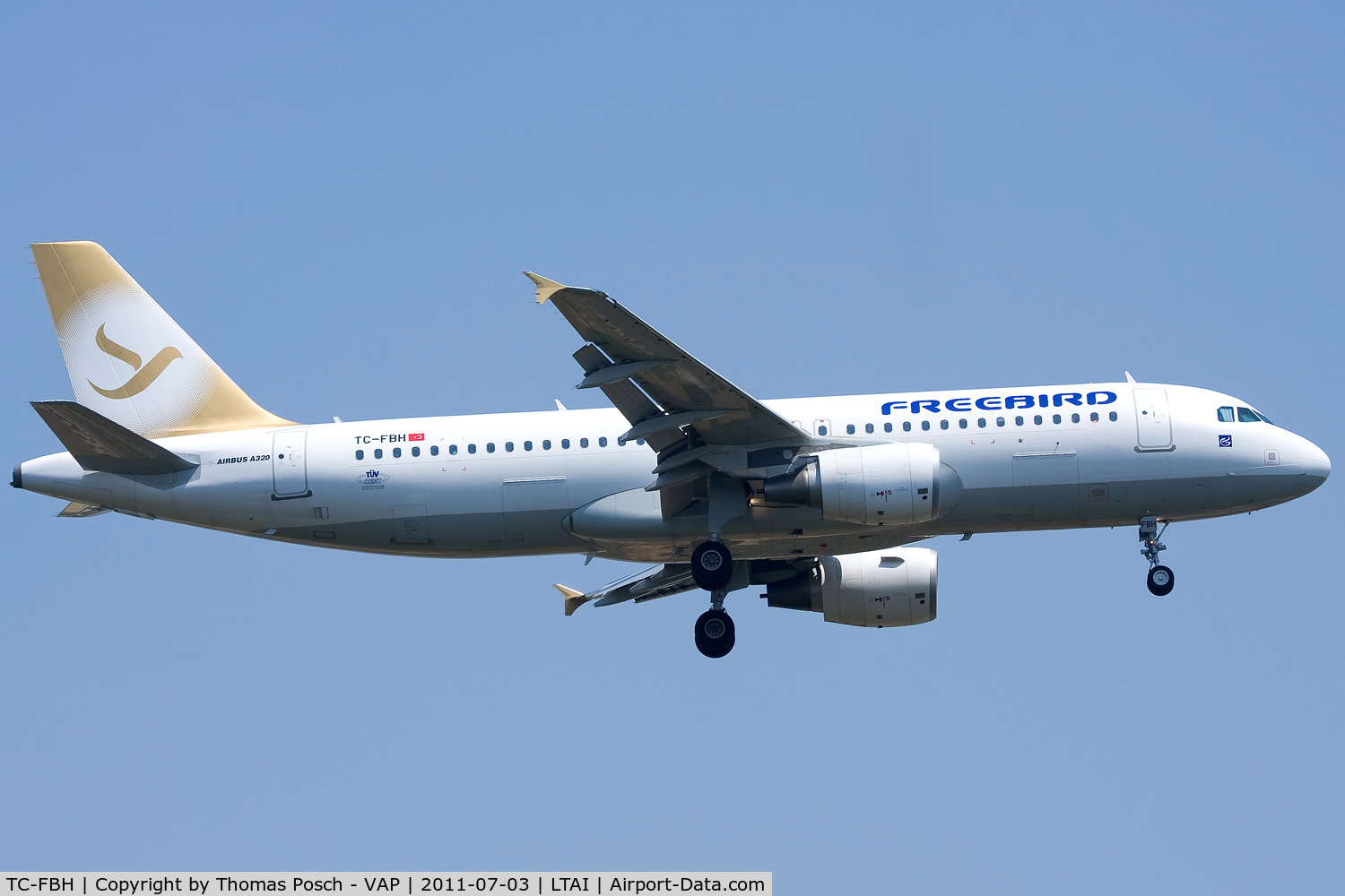 TC-FBH, 2010 Airbus A320-214 C/N 4207, Freebird Airlines