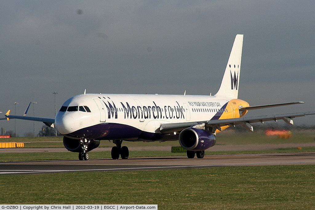 G-OZBO, 2000 Airbus A321-231 C/N 1207, Monarch