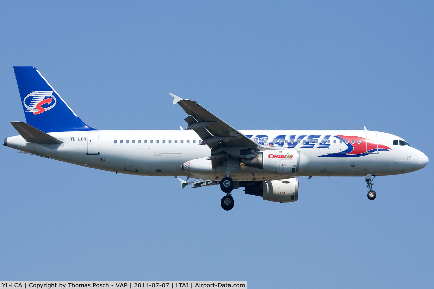 YL-LCA, 1992 Airbus A320-211 C/N 333, Travel Service Slovakia