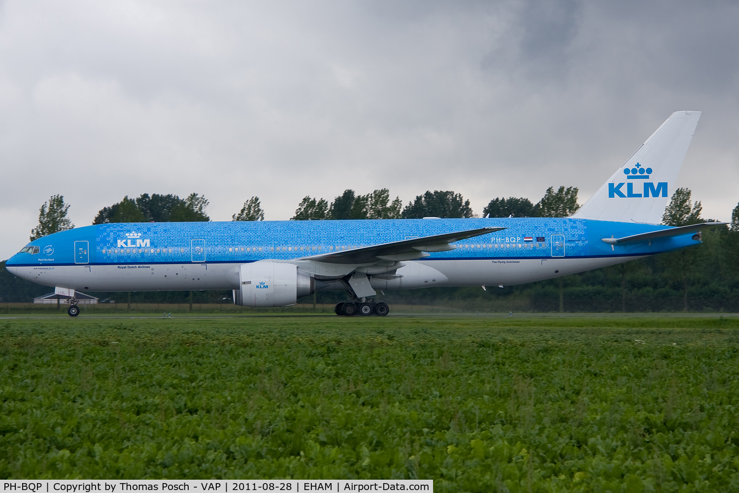 PH-BQP, 2007 Boeing 777-206/ER C/N 32721, KLM - Royal Dutch Airlines