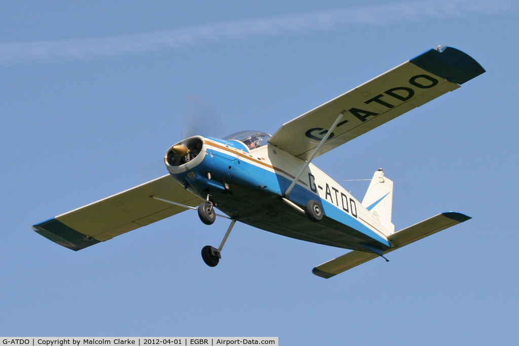 G-ATDO, 1965 Bolkow Bo-208C Junior C/N 576, Bolkow BO-208C Junior, Breighton Airfield's 2012 April Fools Fly-In.