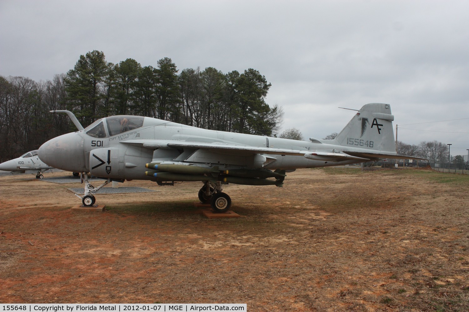 155648, Grumman A-6E Intruder C/N I-374, A-6A Intruder Marietta Museum