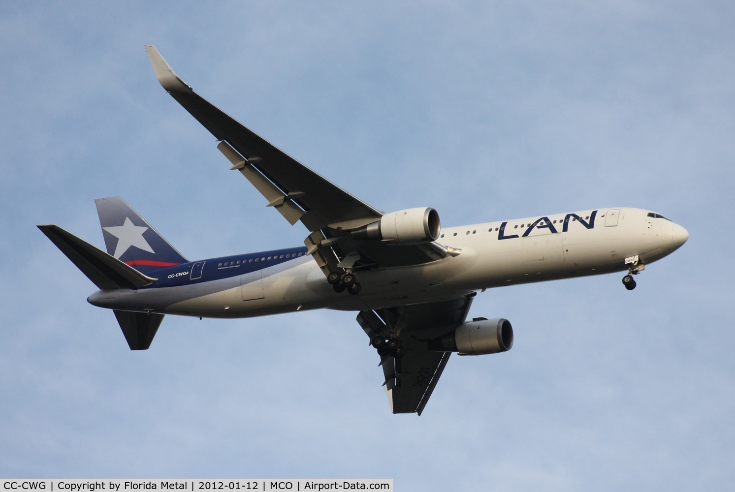 CC-CWG, 2006 Boeing 767-316/ER C/N 34629, LAN 767-300