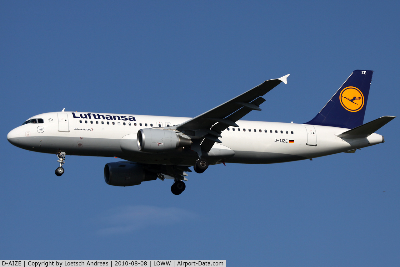 D-AIZE, 2010 Airbus A320-214 C/N 4261, delivery 31-03-2010