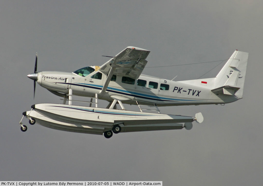 PK-TVX, 2008 Cessna 208 Caravan 1 C/N 20800421, Travira