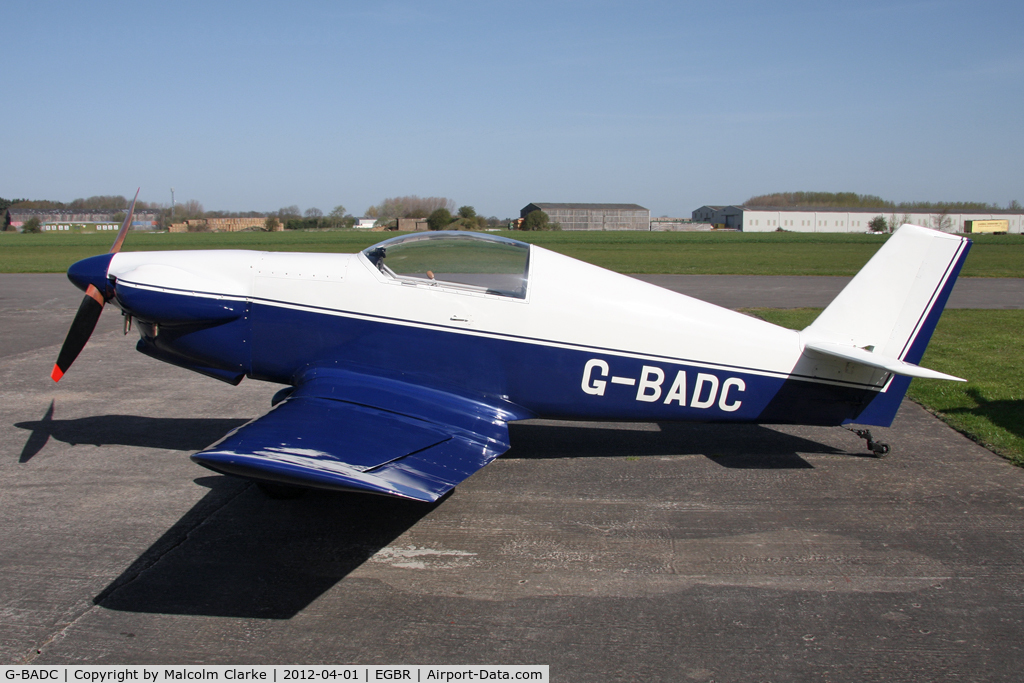 G-BADC, 1980 Rollason Beta B2A C/N PFA 002-10140, Rollason Beta B2A, Breighton Airfield's 2012 April Fools Fly-In.