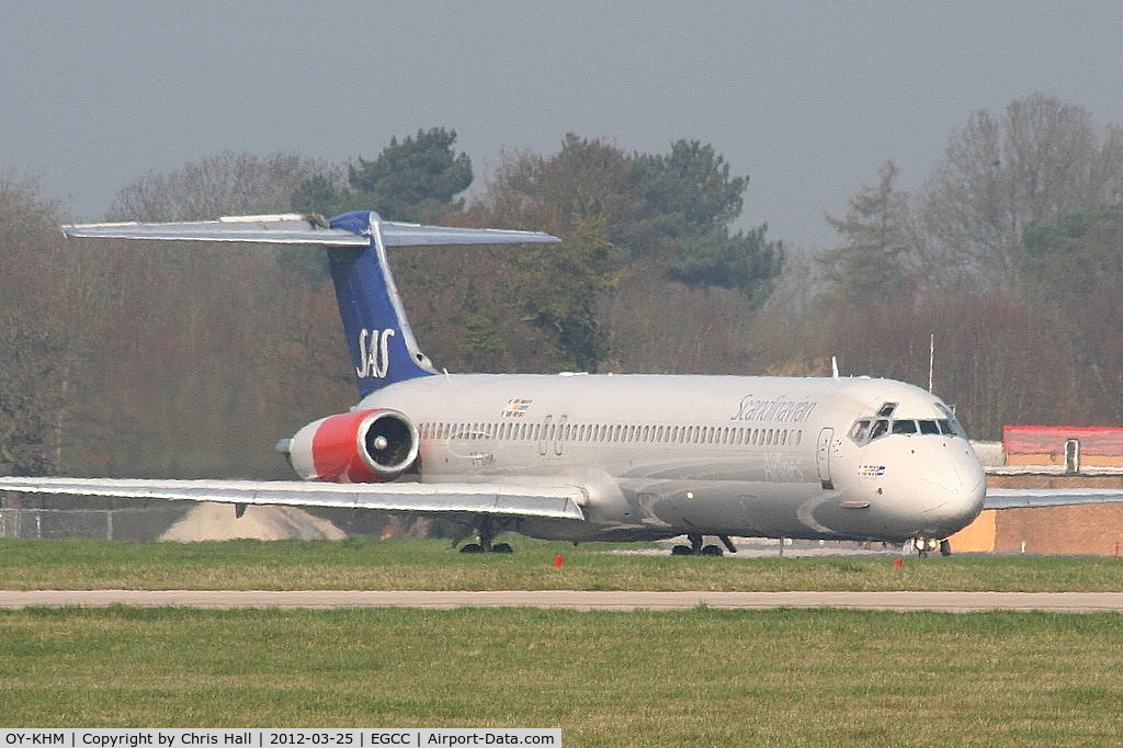 OY-KHM, 1990 McDonnell Douglas MD-82 (DC-9-82) C/N 49914, Scandinavian Airlines