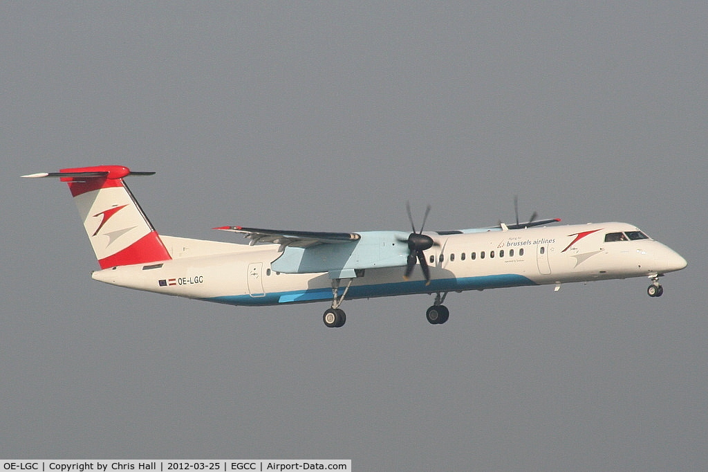 OE-LGC, 2000 De Havilland Canada DHC-8-402Q Dash 8 C/N 4026, operating for Brussels Airlines