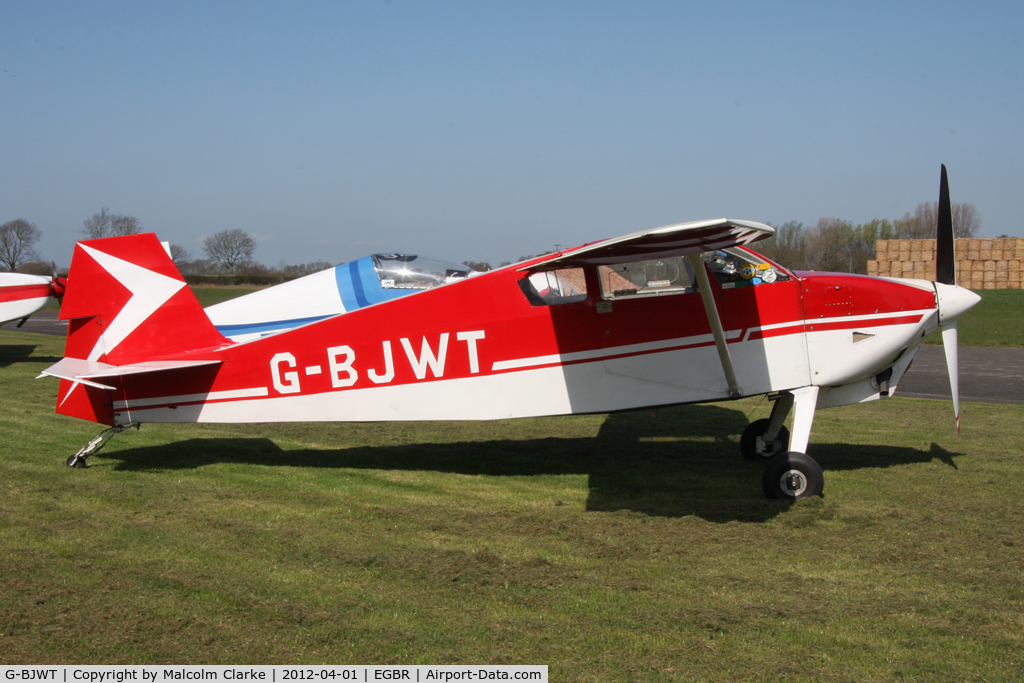 G-BJWT, 1984 Wittman W-10 Tailwind C/N PFA 031-10688, Wittman_W-10Tailwind, Breighton Airfield's 2012 April Fools Fly-In.