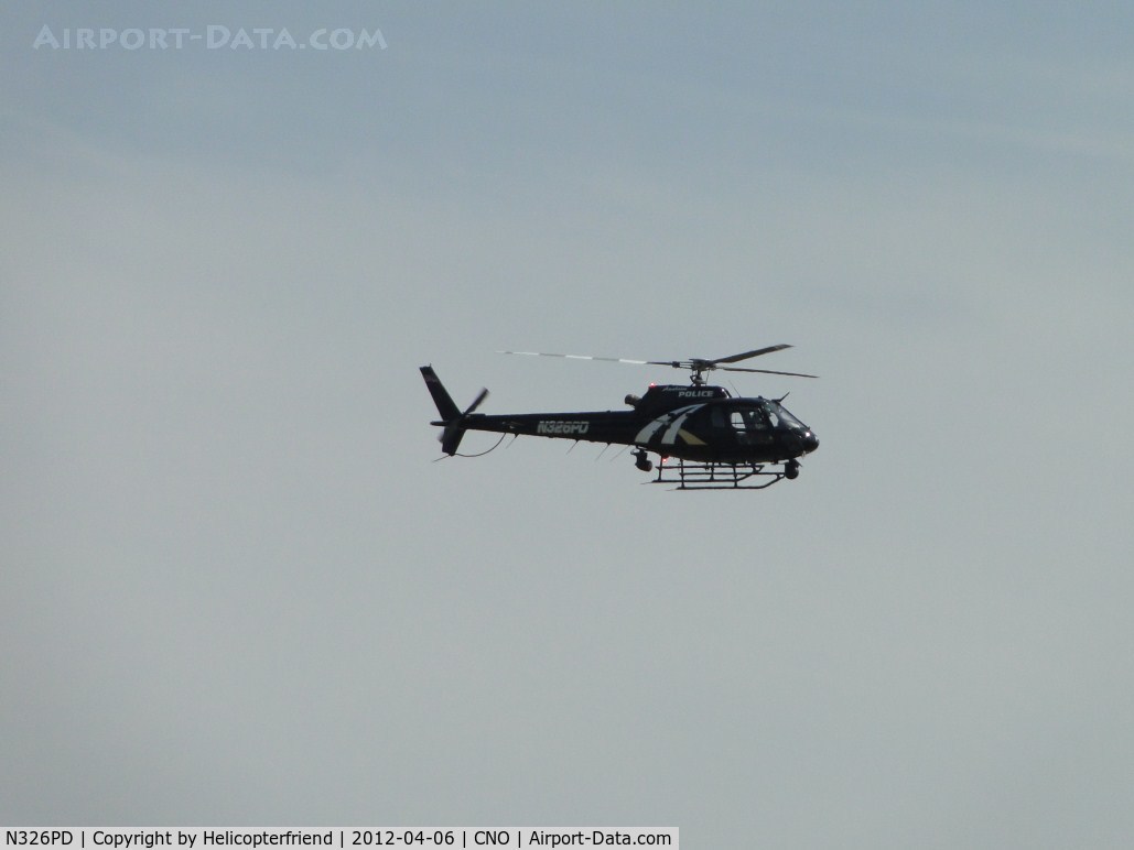 N326PD, 2008 Aerospatiale AS-350B-2 Ecureuil C/N 4555, Anaheim PD shooting landings on the southside