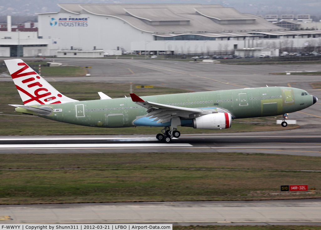 F-WWYY, 2012 Airbus A330-243 C/N 1306, C/n 1306 - For Virgin Australia