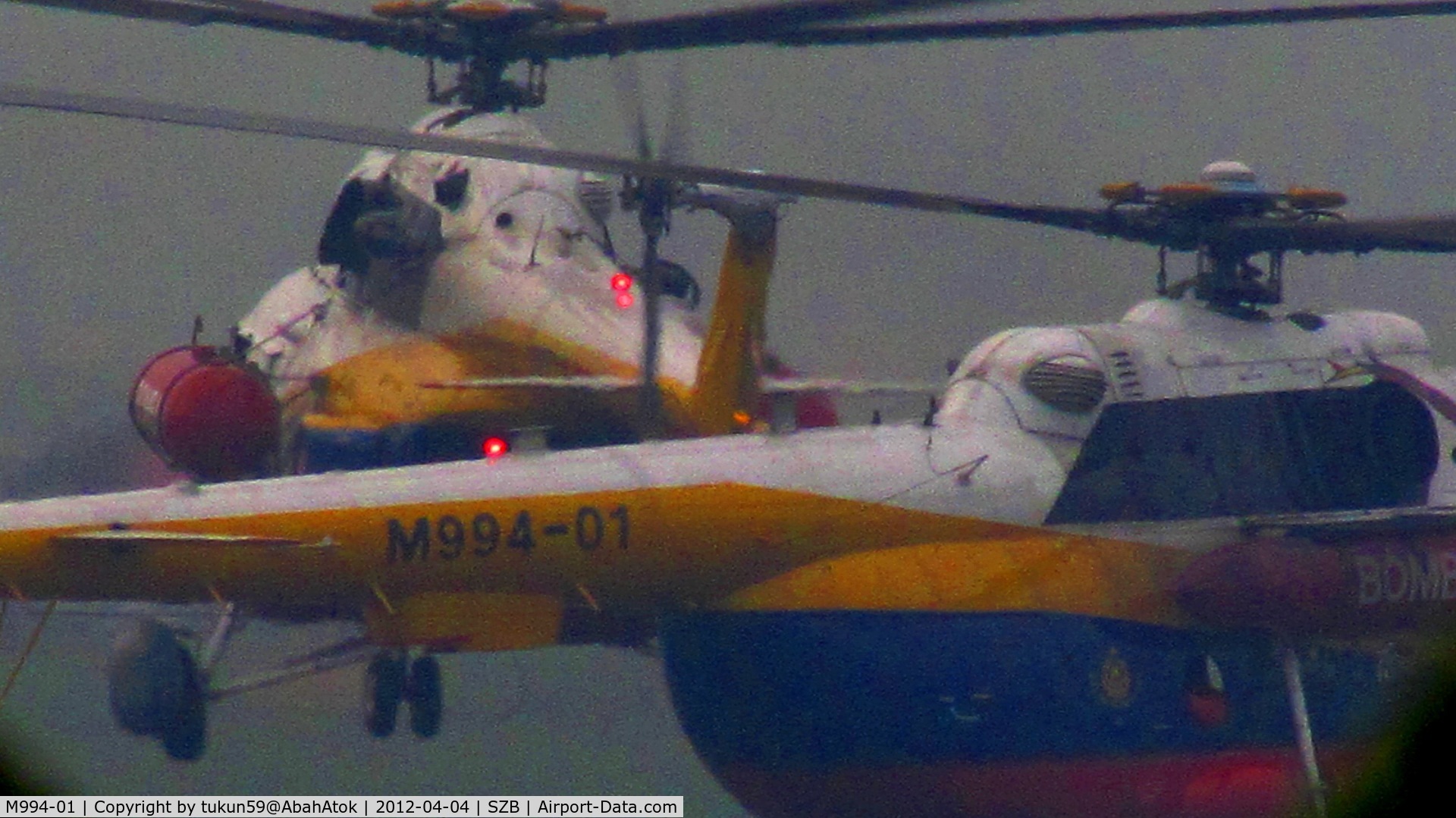 M994-01, Mil Mi-17-1V Hip C/N 458M01, Malaysian Fire and Rescue Dept (BOMBA)