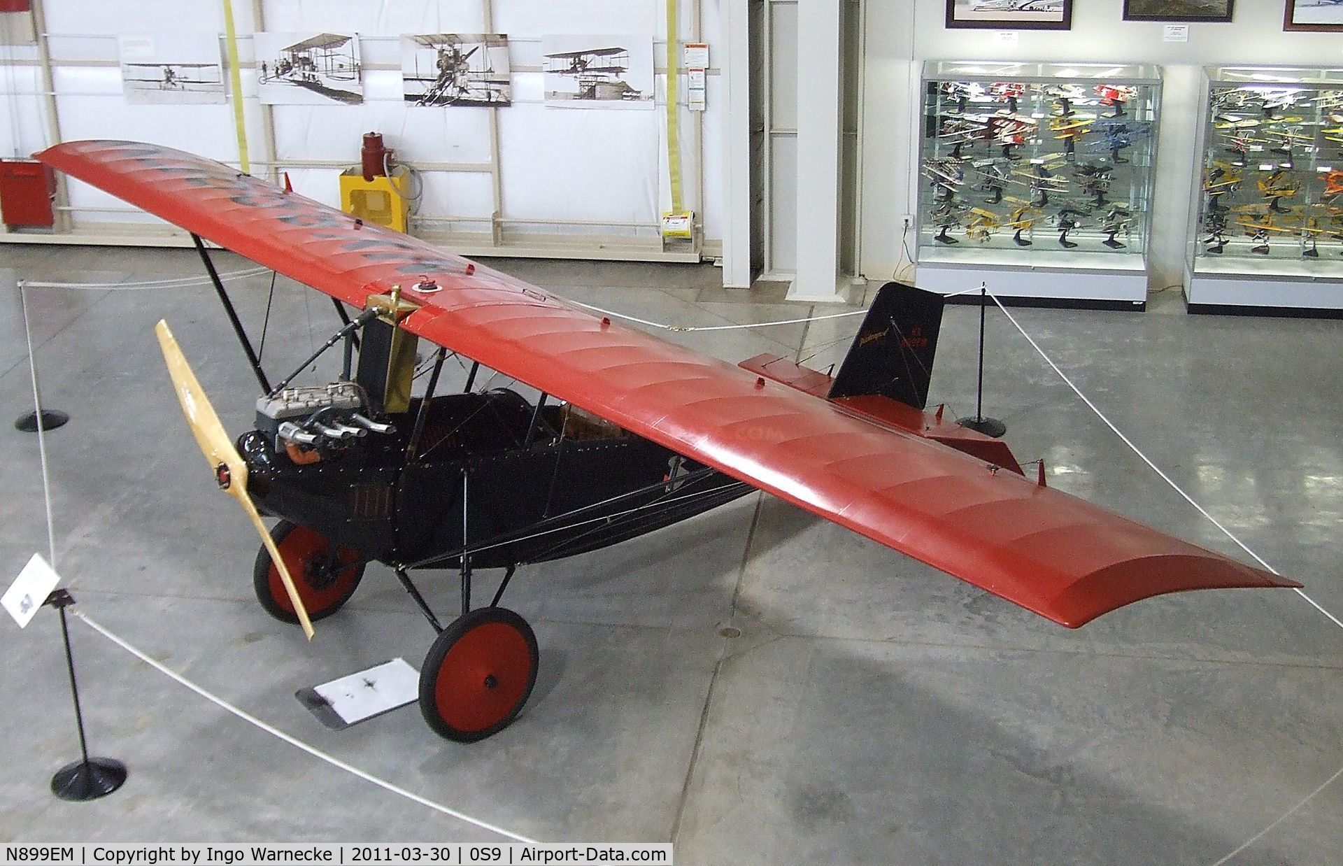 N899EM, Pietenpol Scout C/N 961, Pietenpol (E. Myers) Scout at the Port Townsend Aero Museum, Port Townsend WA