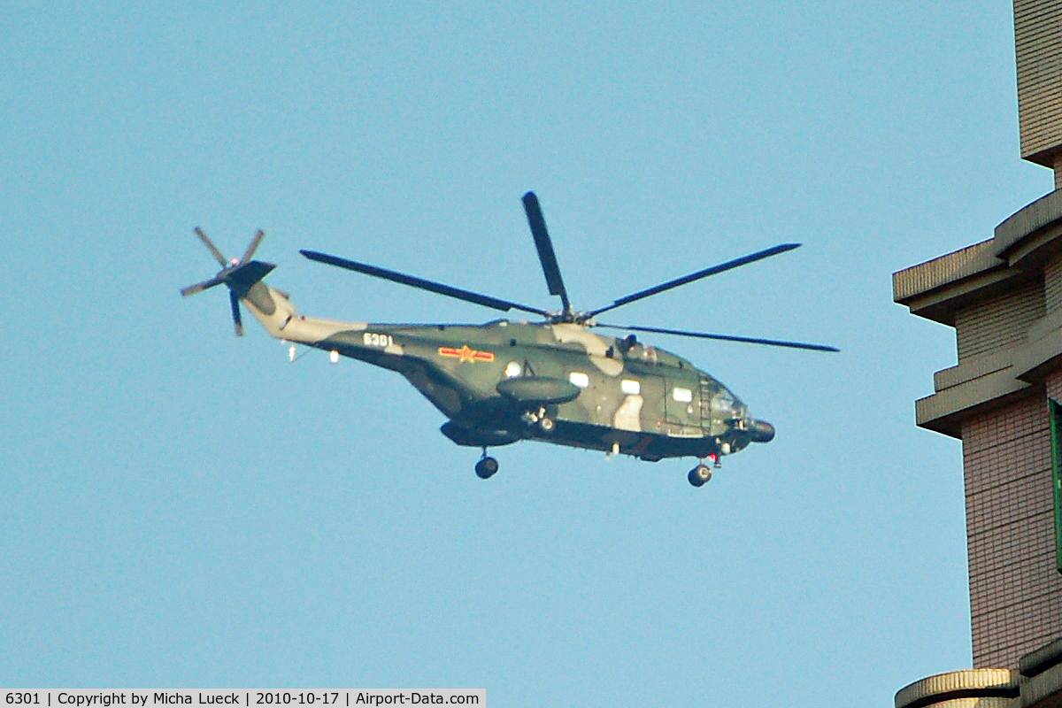 6301, Changhe Z-8K C/N 0000, At Guangzhou