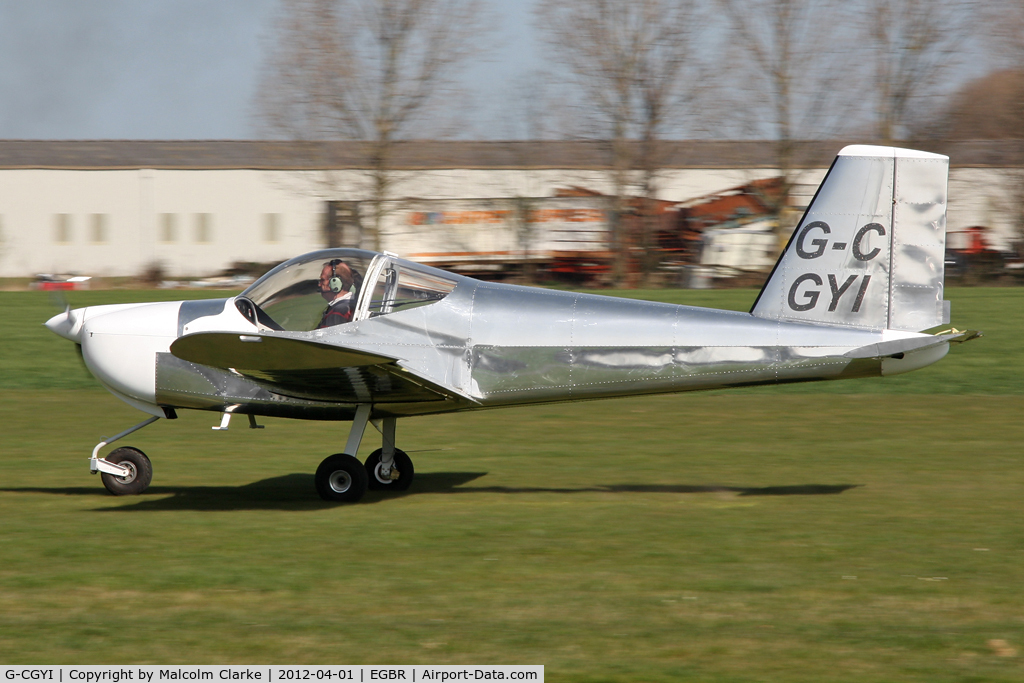 G-CGYI, 2011 Vans RV-12 C/N LAA 363-14994, Vans RV-12, Breighton Airfield's 2012 April Fools Fly-In.