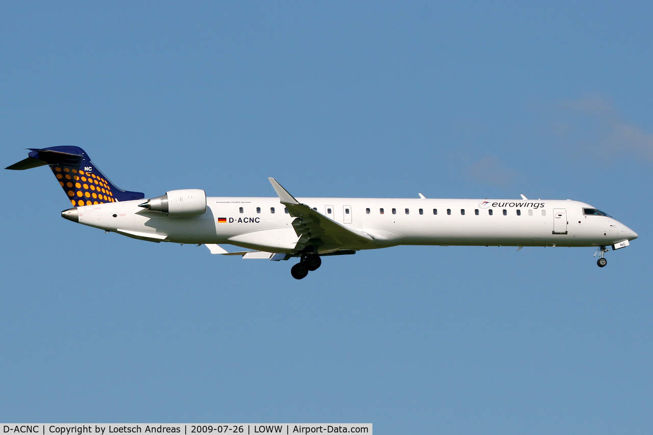 D-ACNC, 2009 Bombardier CRJ-900LR (CL-600-2D24) C/N 15236, Eurowings