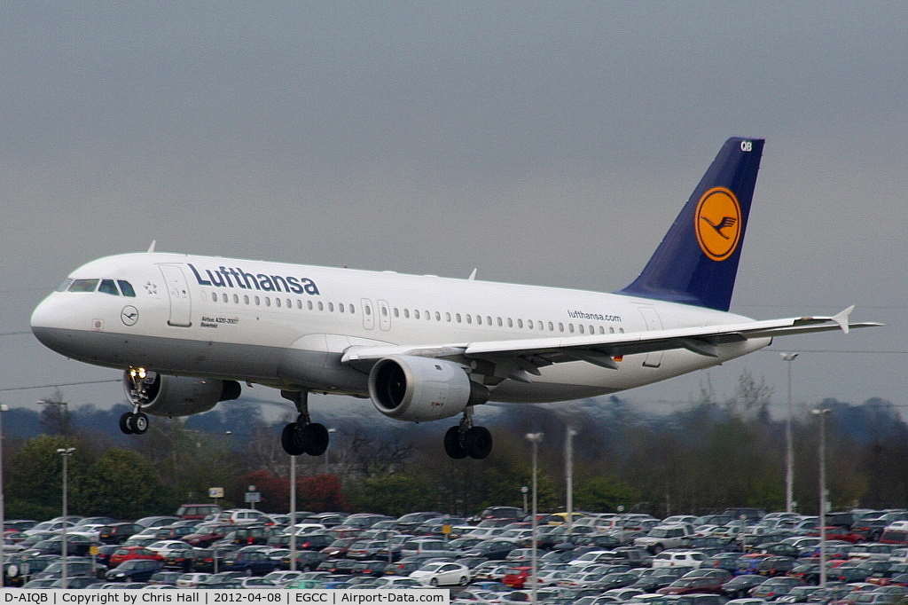 D-AIQB, 1991 Airbus A320-211 C/N 0200, Lufthansa