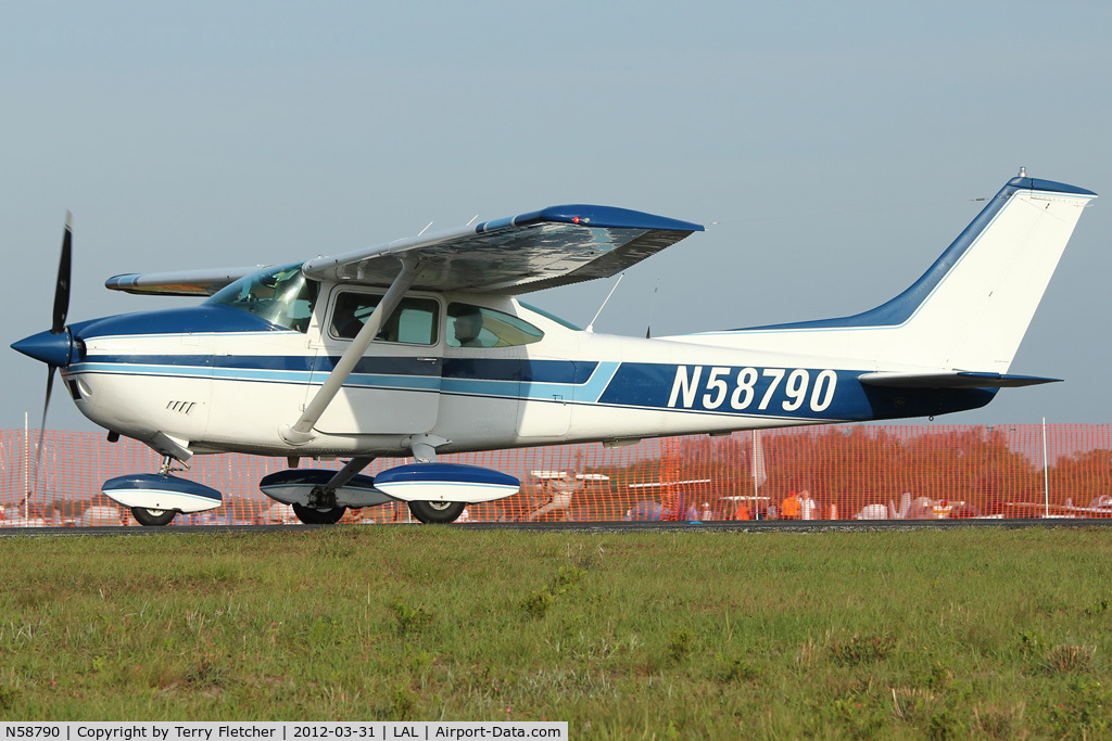 N58790, 1973 Cessna 182P Skylane C/N 18262295, 1973 Cessna 182P, c/n: 18262295 at 2012 Sun N Fun