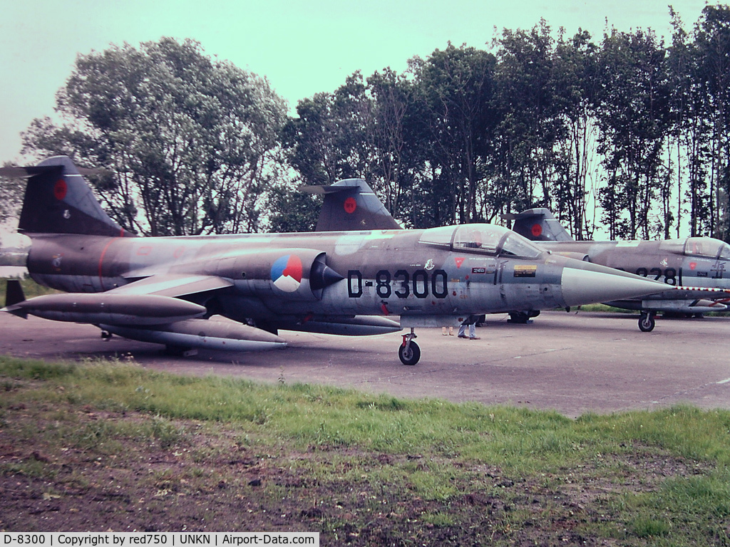 D-8300, Lockheed F-104G Starfighter C/N 683-8300, Photograph by Edwin van Opstal with permission. Scanned from a color slide.