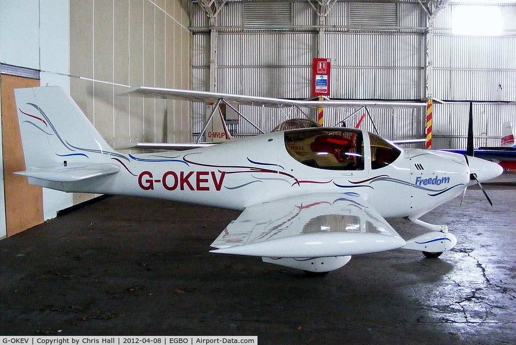G-OKEV, 1998 Europa Tri Gear C/N PFA 247-13091, privately owned