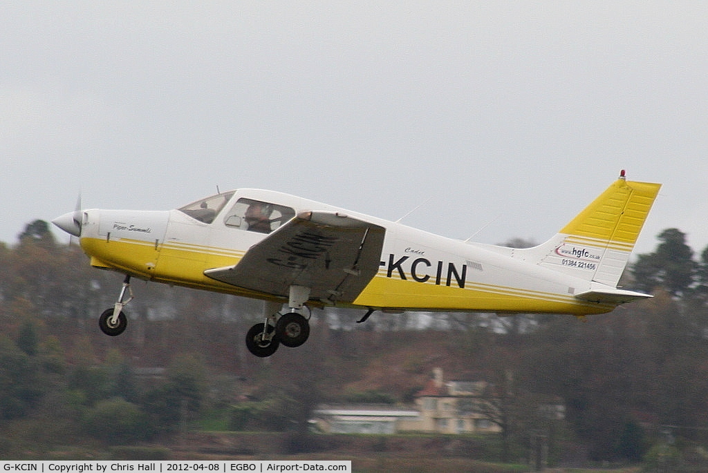 G-KCIN, 1989 Piper PA-28-161 Cadet C/N 2841102, Jetstream Executive Travel