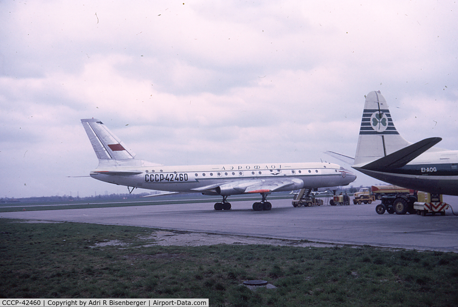 CCCP-42460, 1960 Tupolev Tu-104A C/N 06601902, Schiphol Airport (EHAM), Amsterdam, The Netherlands - 1969