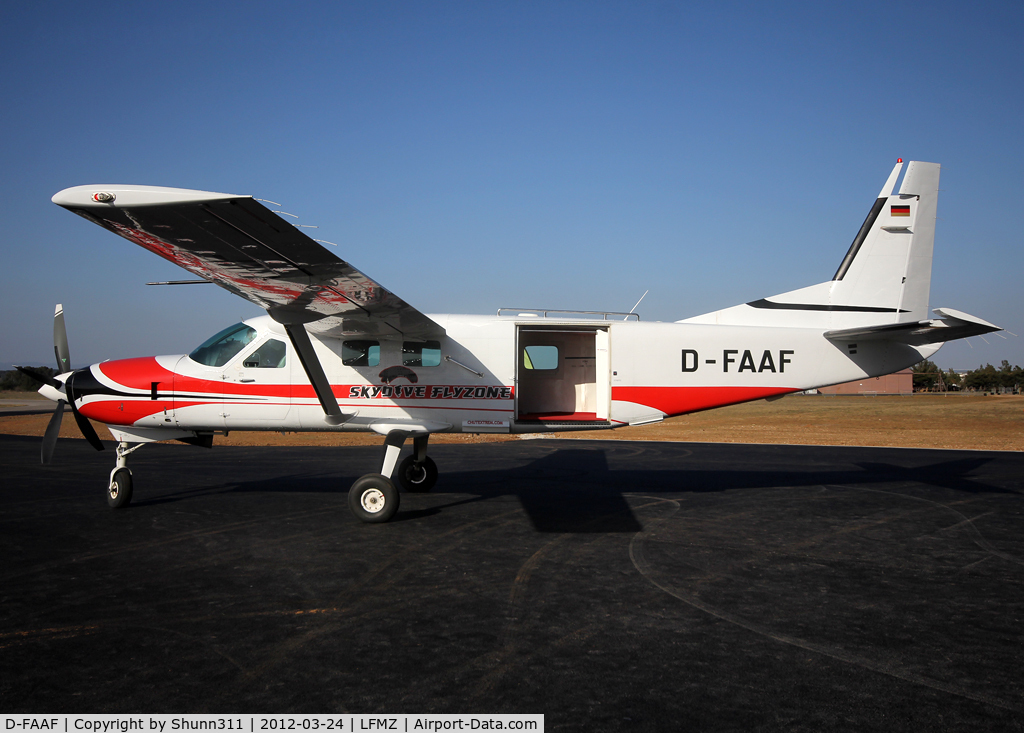 D-FAAF, 2005 Cessna 208B Super Cargomaster C/N 208B1125, Used as paratrooper...