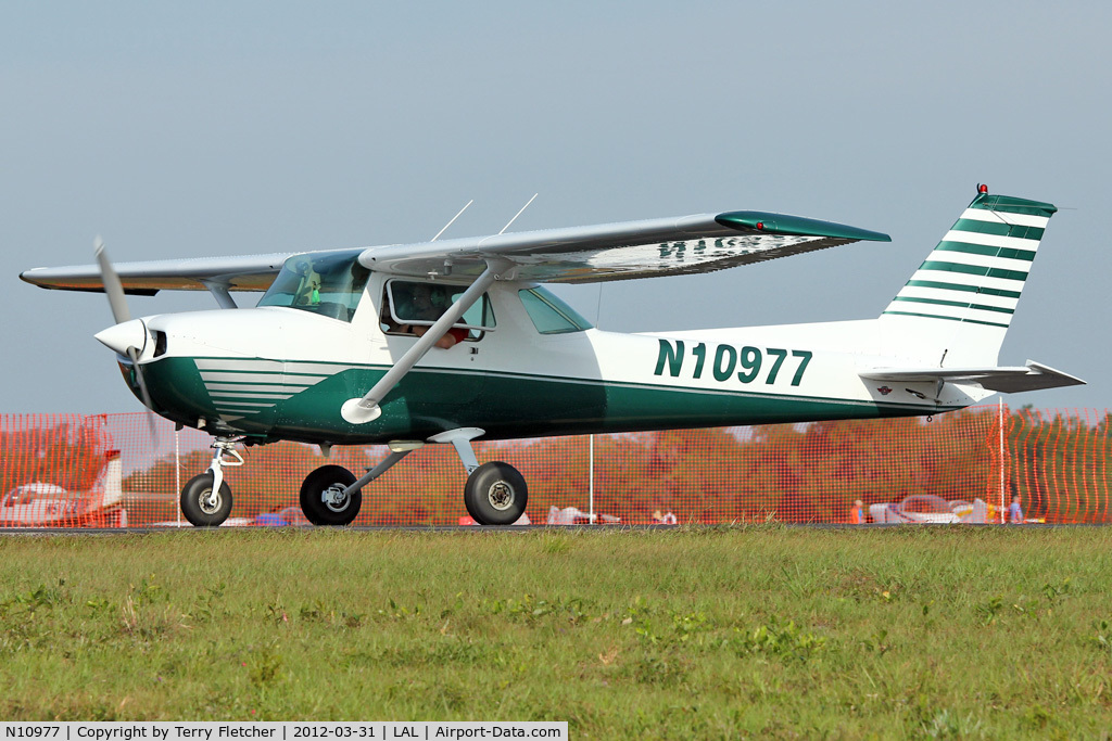 N10977, 1973 Cessna 150L C/N 15075181, 1973 Cessna 150L, c/n: 15075181 at 2012 Sun N Fun