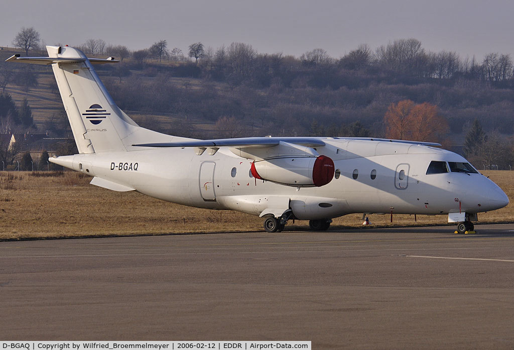 D-BGAQ, 1999 Fairchild Dornier 328-300 328JET C/N 3130, Parked on Apron.