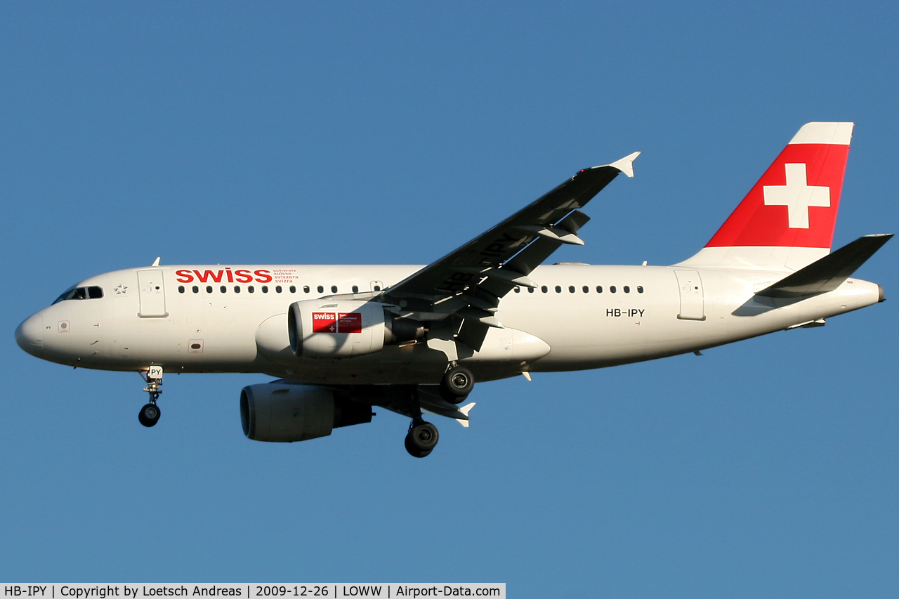 HB-IPY, 1996 Airbus A319-112 C/N 621, named 