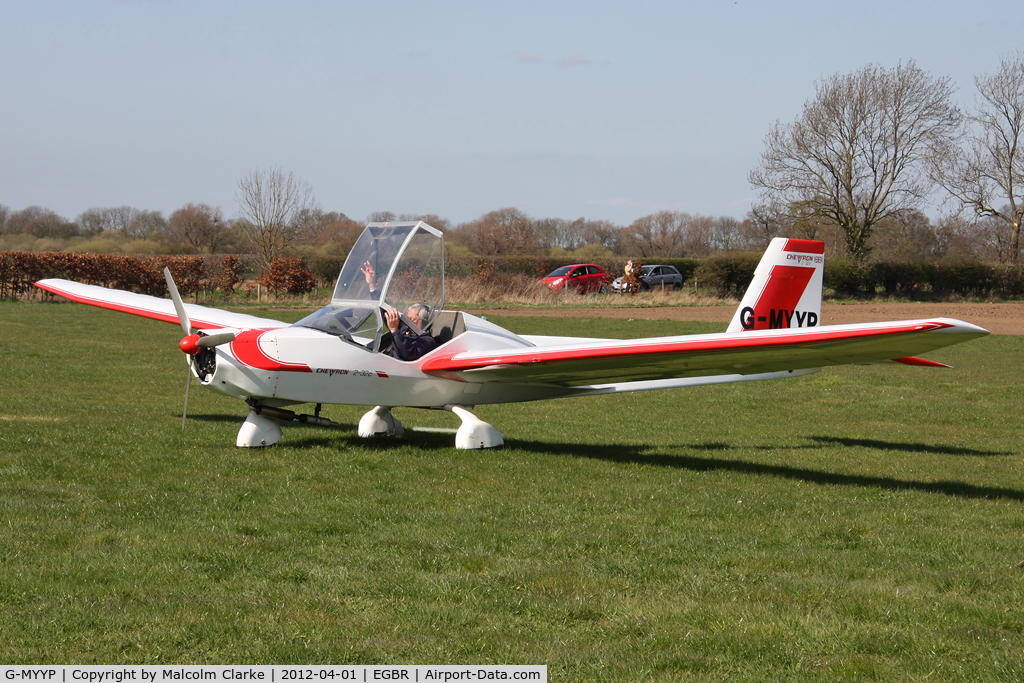 G-MYYP, 1996 AMF Chevvron 2-32C C/N 036, AMF Chevvron 2-32C, Breighton Airfield's 2012 April Fools Fly-In.