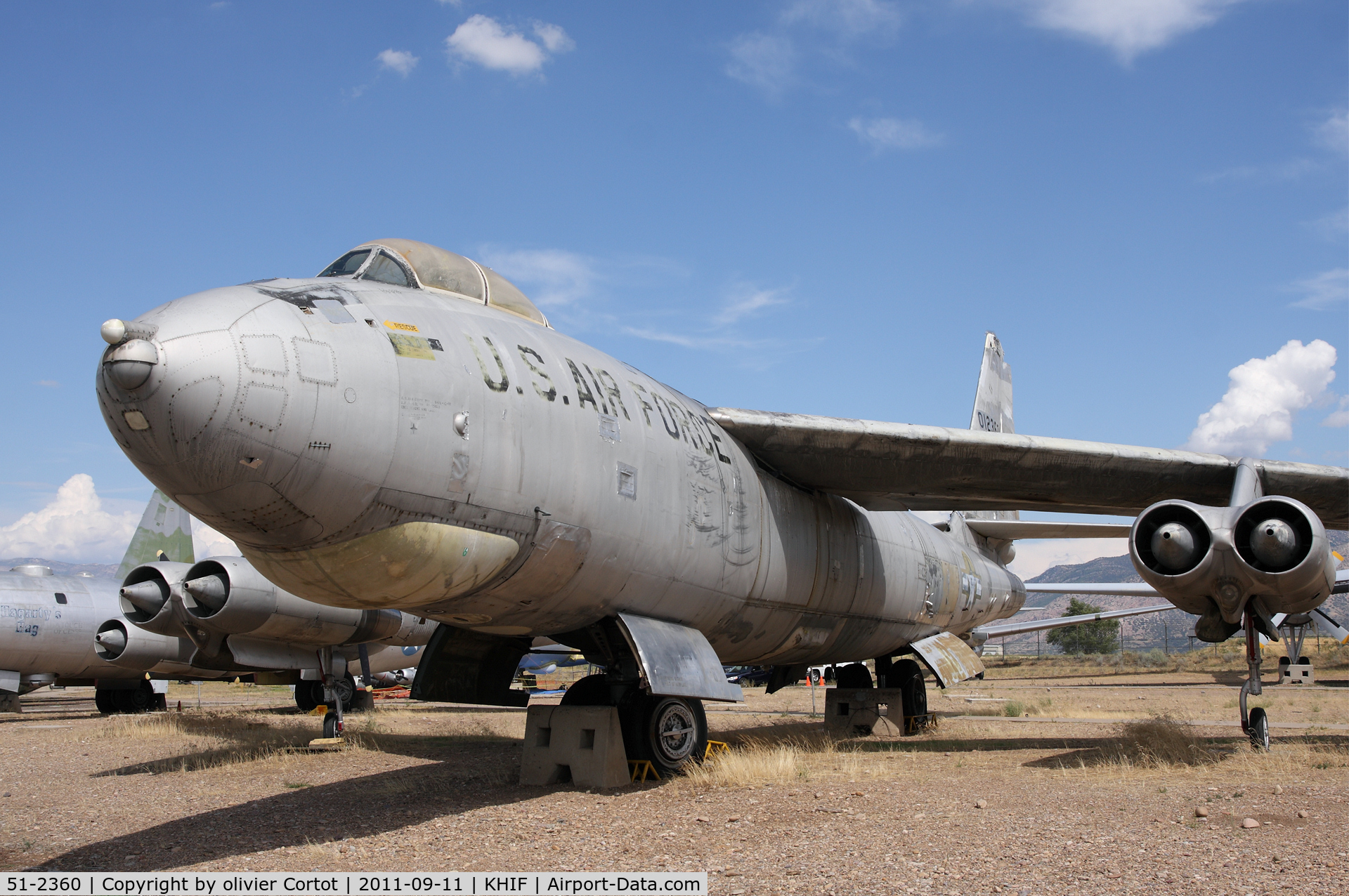 51-2360, Boeing WB-47E-55-BW Stratojet C/N 450413, Hill Museum