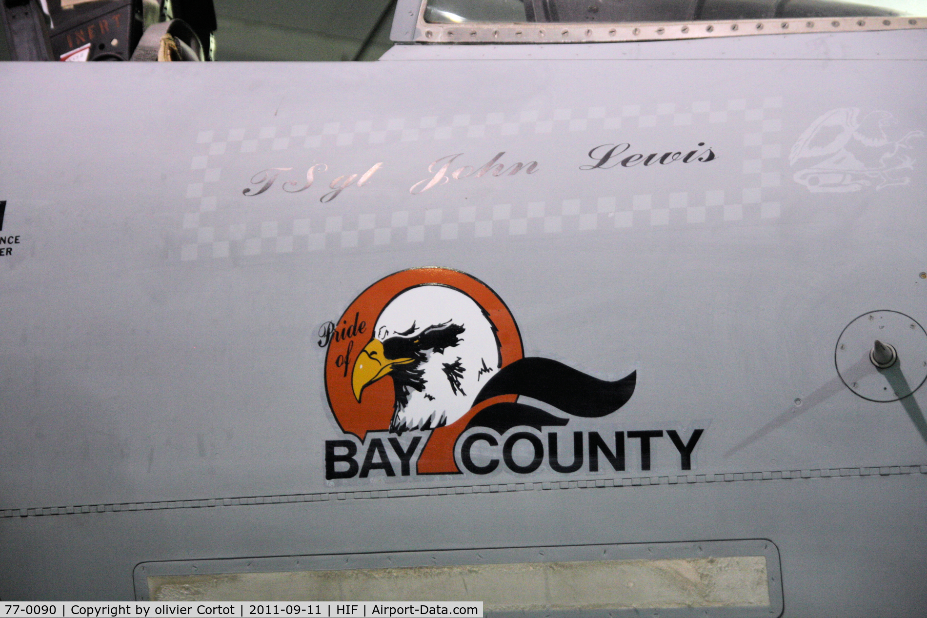 77-0090, 1977 McDonnell Douglas F-15A Eagle C/N 0371/A302, nose art