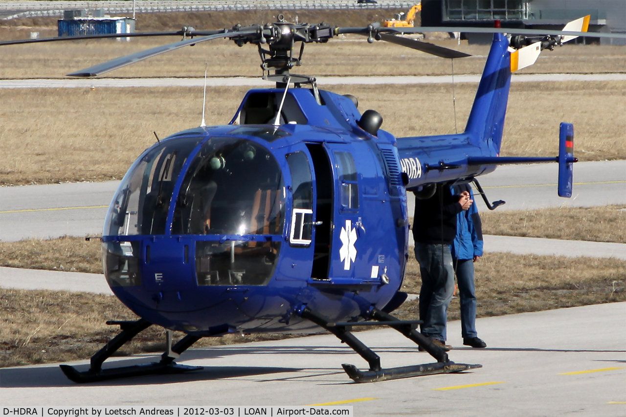 D-HDRA, MBB Bo-105S C/N S-391, BO105 Flymed