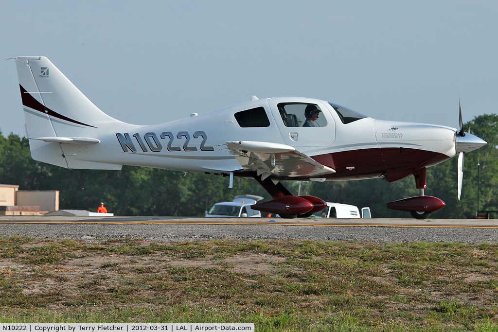 N10222, Cessna LC41-550FG C/N 411141, Cessna LC41-550FG, c/n: 411141 at 2012 Sun N Fun