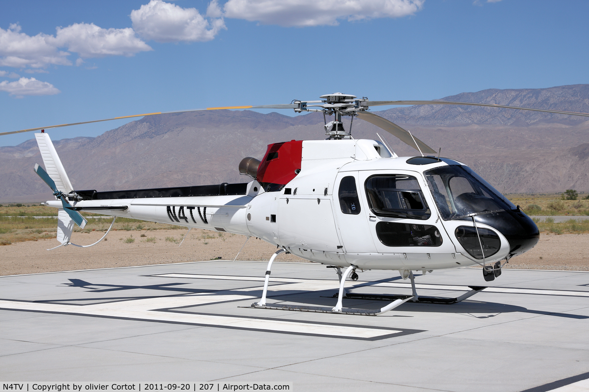 N4TV, 1996 Eurocopter AS-350B-2 Ecureuil Ecureuil C/N 2936, Eastern sierra mountains, Independence