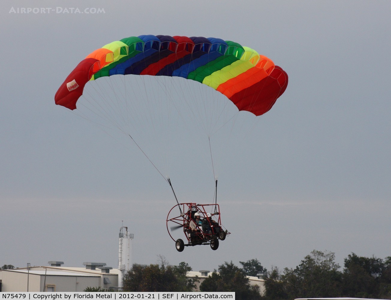 N75479, 2008 Infinity Power Parachutes C-912S C/N IPP8-365, Infinity Parachutes