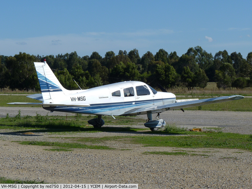 VH-MSG, 1976 Piper PA-28-151 C/N 28-7615173, VH-MSG at Yarra Valley Flying School