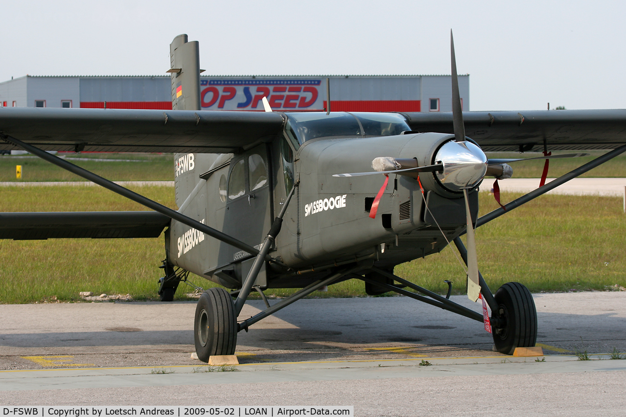 D-FSWB, Pilatus PC-6/B2-H4 Turbo Porter C/N 863, Pilatus