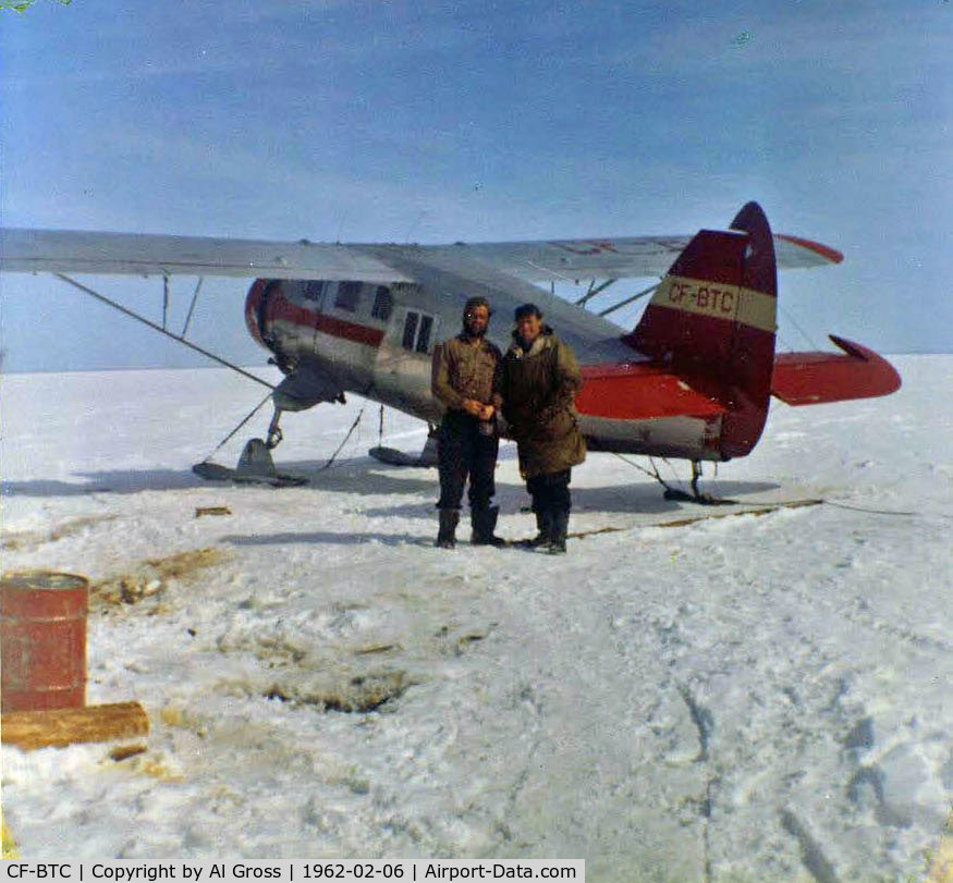 CF-BTC, 1940 Noorduyn Norseman IV C/N 29, CF-BTC at Keller Lake NWT in 1962