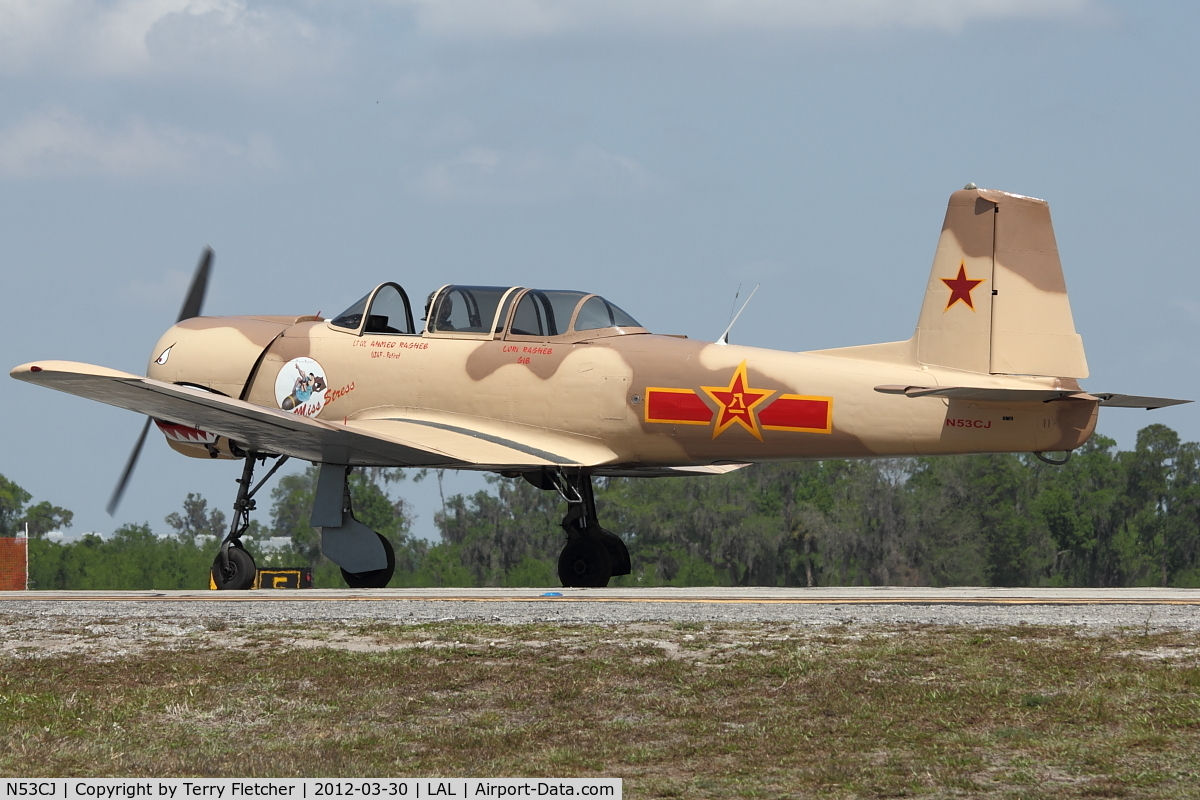 N53CJ, 1972 Nanchang CJ-6A C/N 2432062, 1972 Nanchang China CJ-6A, c/n: 2432062 at 2012 Sun N Fun