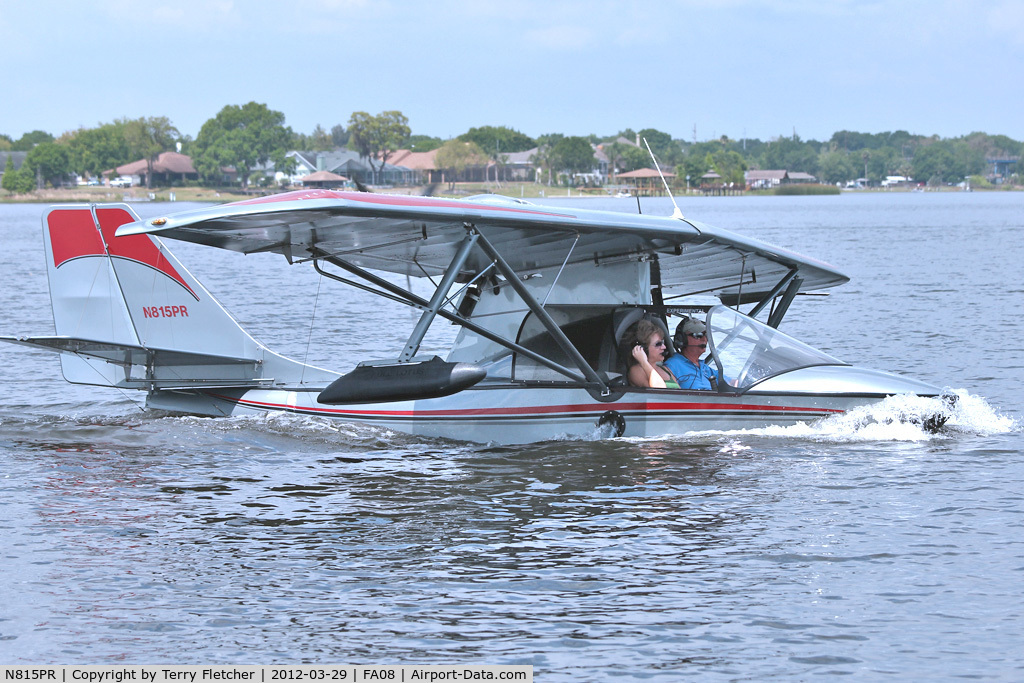 N815PR, Progressive Aerodyne Searey C/N 1LK528C, at 2012 Sun N Fun Splash-In at Lake Agnes