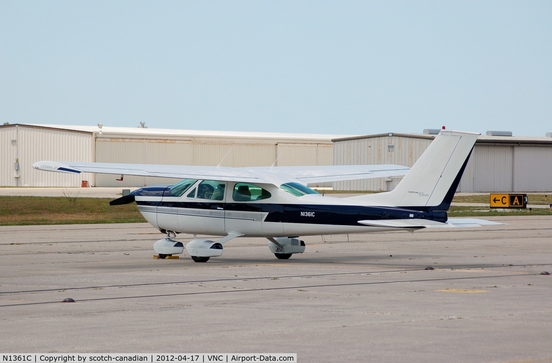 N1361C, 1977 Cessna 177B Cardinal C/N 17702712, 1977 Cessna 177B N1361C at Venice Municipal Airport, Venice, FL 
