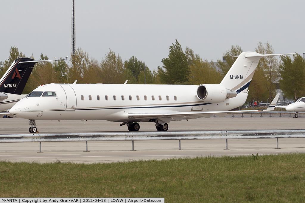 M-ANTA, 2008 Bombardier Challenger 850 (CL-600-2B19) C/N 8094, CRJ850