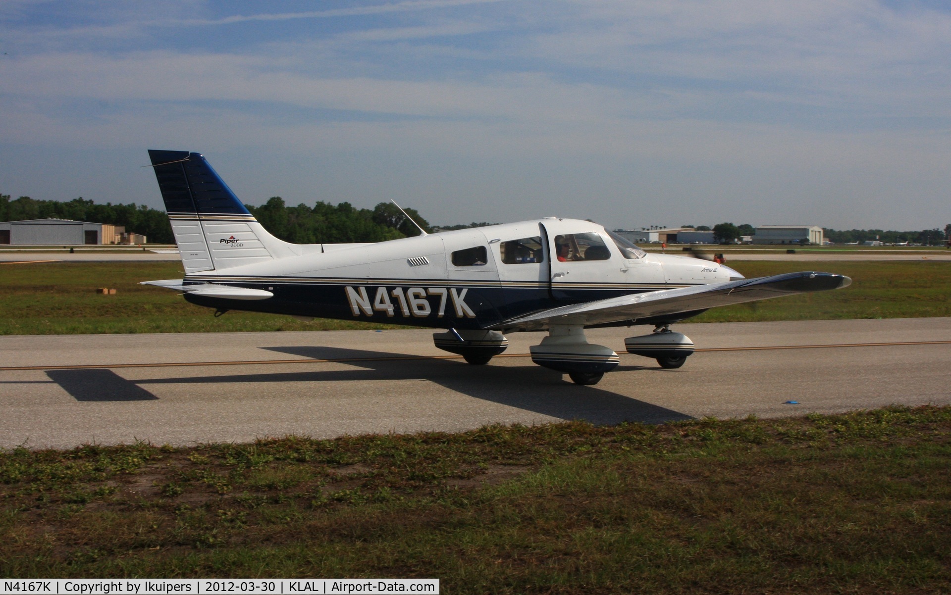 N4167K, 2000 Piper PA-28-181 C/N 2843342, At Sun 'n Fun 2012